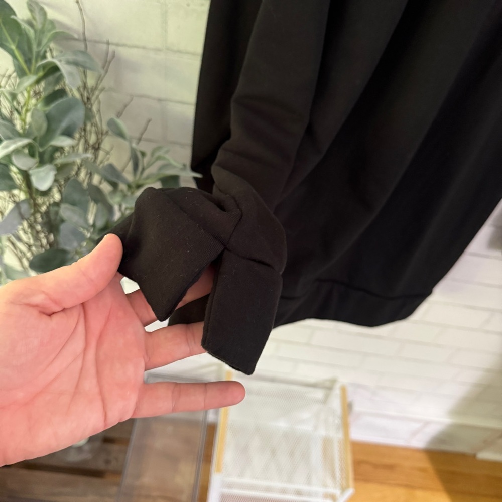 LANE BRYANT Black Joyful Tunic Sweatshirt - Picture 5 of 7